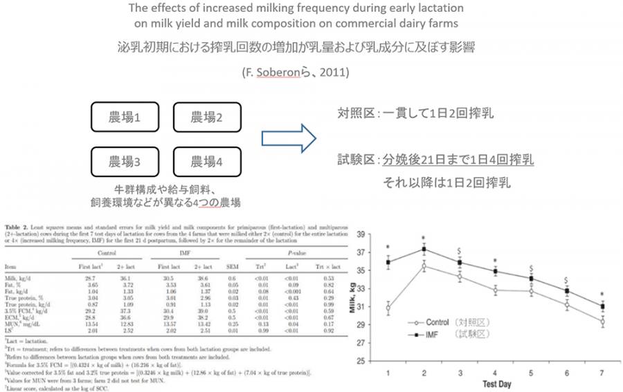 酪農/搾乳設定の応用事例~経産牛編~